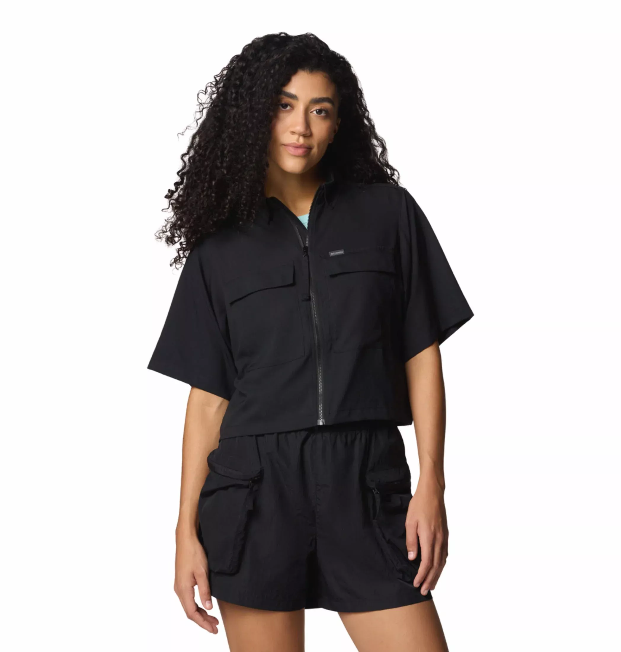 Columbia Women’s Omni-Wick Elevated View Utility Short Sleeve Shirt - UPF 50 Sun Protection